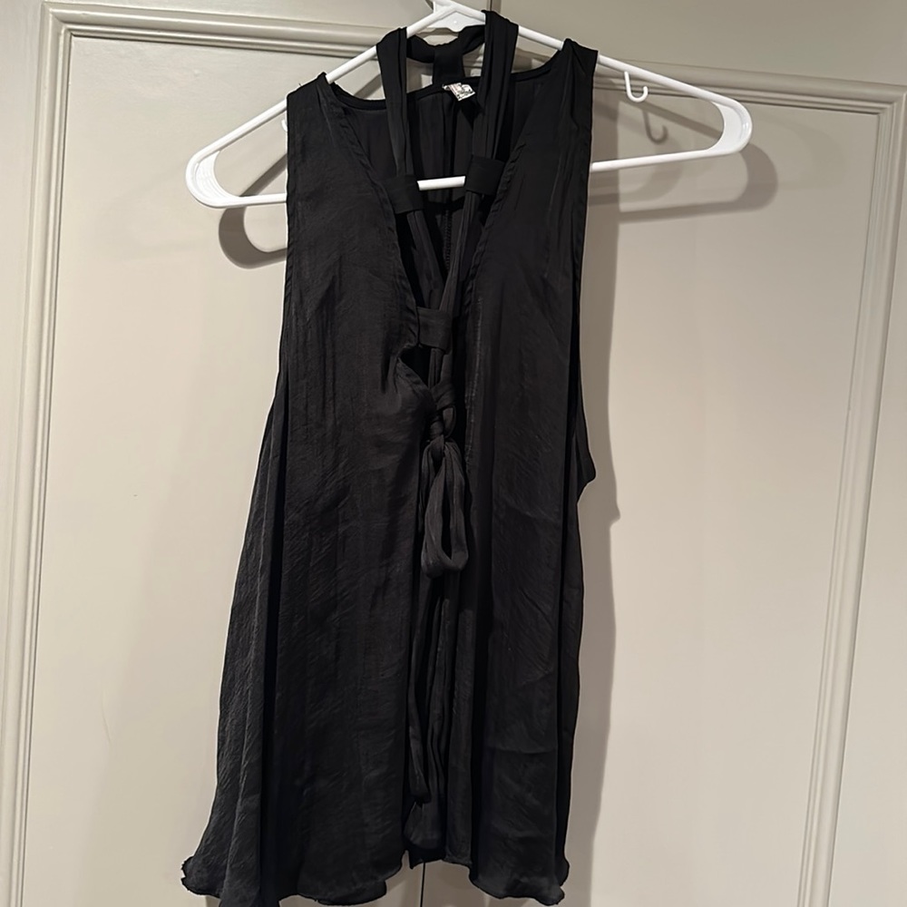 Free People Black Tank Too